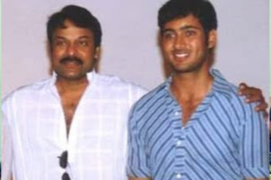 Uday Kiran with Chiranjeevi